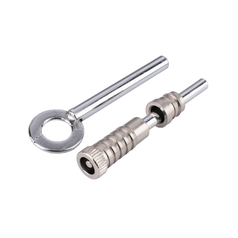 Sash Heritage Dual Screw with Key - 70mm - Satin Nickel